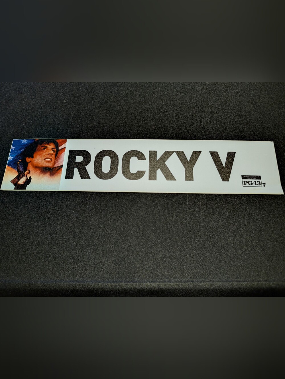Rocky V Movie Mylar